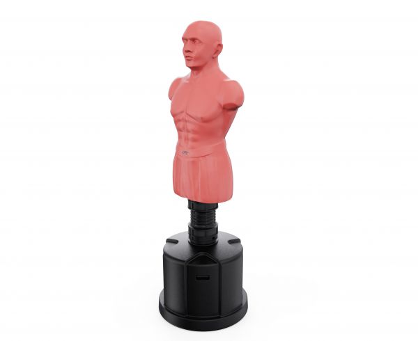 Напольный манекен для единоборств DFC Boxing Punching Man-Medium TLS-BN высотой 168 см с водоналивной базой 100 л, торсом из упругой резины и наполнителем из пенополиуретана для отработки техники ударов