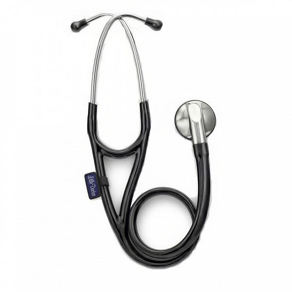 Стетоскоп кардиологический Little doctor LD Cardio черный: аускультация сердца и легких у взрослых и детей