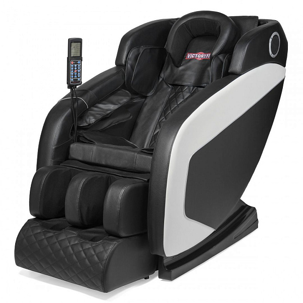 Массажное кресло VictoryFit VF-M11 черный/белый