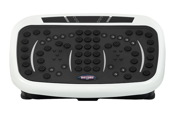 Виброплатформа VictoryFit M630 черная: 99 скоростей, до 120 кг, магнитотерапия
