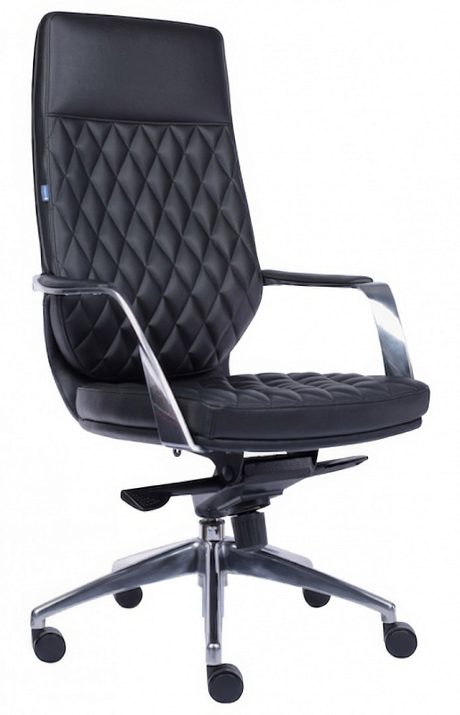 Кресло Everprof Roma Кожа Черный (EP-752 Leather Black)