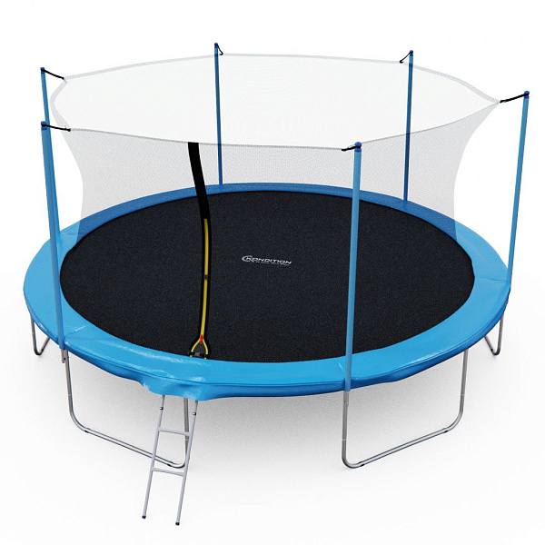 Батут каркасный DFC Kondition 16 ft (488 см) с внутренней сеткой и лестницей GB10201-16FT