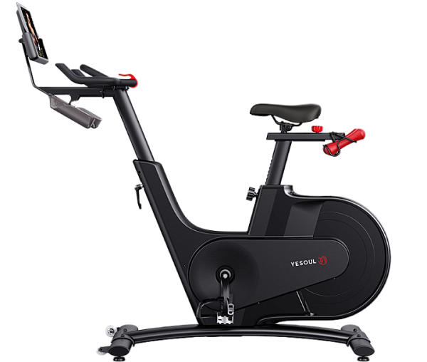Велотренажер YESOUL Smart Spinning bike V1 черный с магнитным маховиком 14 кг