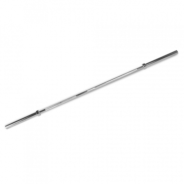 Гриф олимпийский UNIX Fit PRO 320 прямой 220 см / 50 мм Chrome - для штанги, хромированный