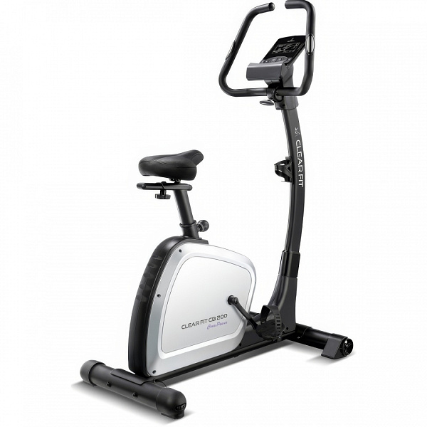 Вертикальный велотренажер Clear Fit CrossPower CB 200 для дома: электромагнитный, маховик 22 кг, до 135 кг