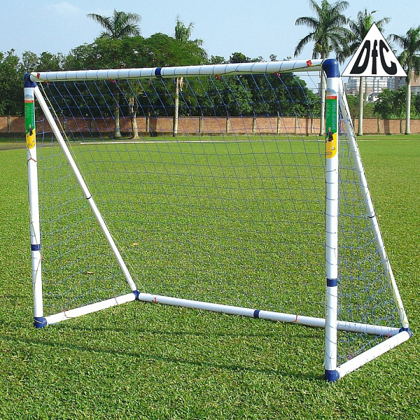 Ворота футбольные DFC Multi-Purpose 12 & 8ft GOAL7366A: размеры 244х122х183 и 366х122х183 см, пластик