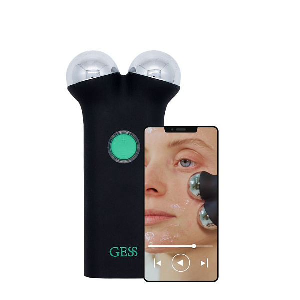 Микротоковый массажер для лица GESS Sfera GESS-083: подтяжка, омоложение, лифтинг в домашних условиях