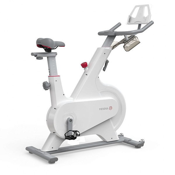 Велотренажер Yesoul Smart M1 WHITE: магнитная система нагрузки, ременной привод, до 120 кг