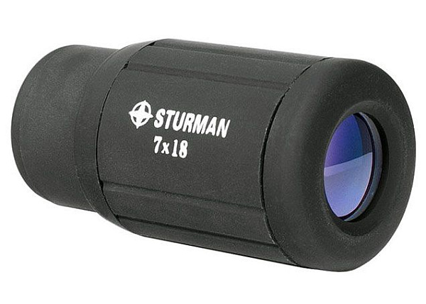 Монокуляр STURMAN 7x18: компактный оптический прибор с 7-кратным увеличением и функцией лупы
