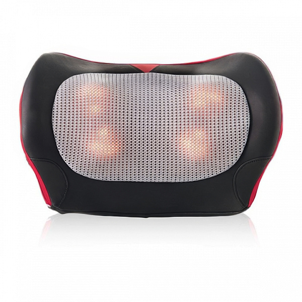 Массажная подушка Casada Twist 2 Go+Strаps (CMK-322) с прогревом, для шеи и поясницы, беспроводная