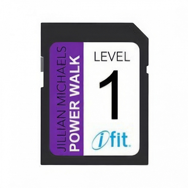 SD карта ICON Power Walking Level 1: программа тренировок Jillian Michaels для ходьбы и бега