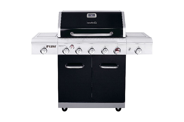 Газовый гриль Nexgrill Deluxe GRIZZLY 5B с обжигающей горелкой и чугунной решеткой PROTOUCH