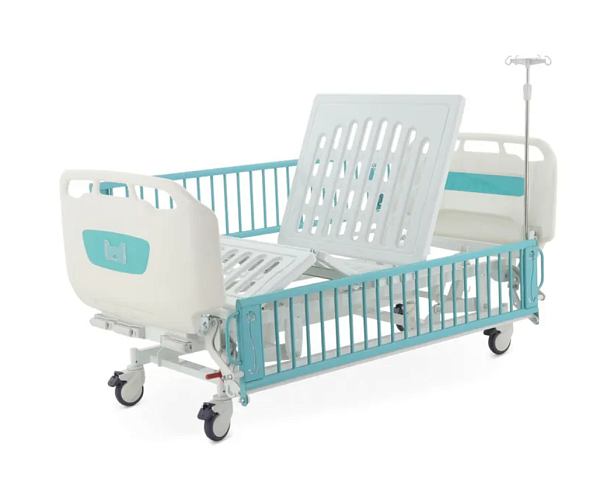 Кровать механическая подростковая MED-MOS DM-3434 с матрасом, 4 секции, ABS спинки
