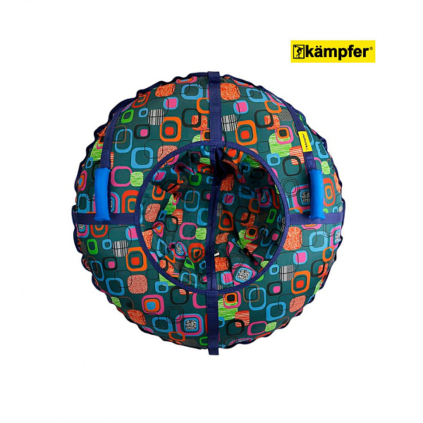 Тюбинг Kampfer Candy Snow 100 см (Серый, разноцветный 100 см)