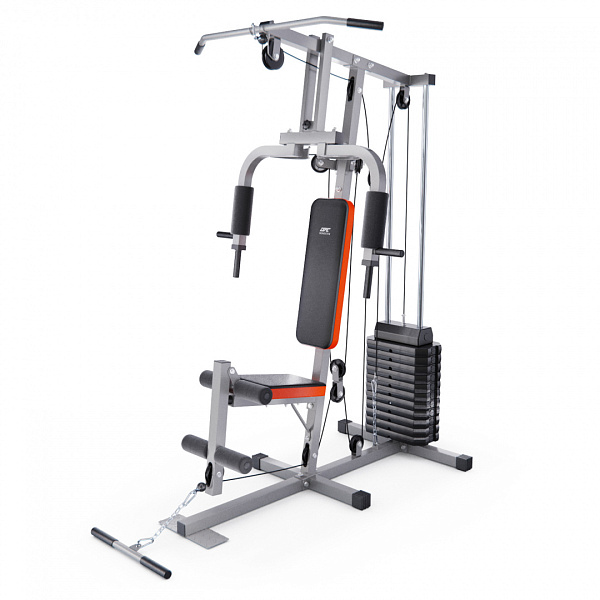 Силовой комплекс DFC HomeGym D7000-60 со стеком 60 кг для дома