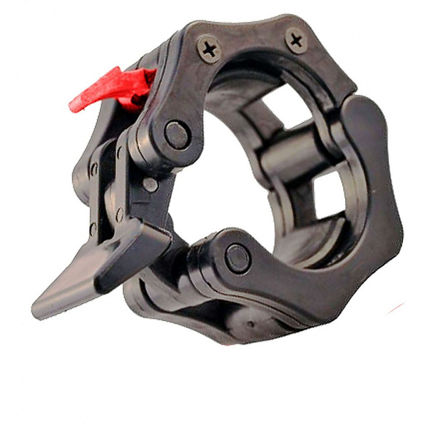 Фиксатор замок Lock-Jaw CL009 DFC для грифа 50 мм, нейлон, черный, 2 шт.