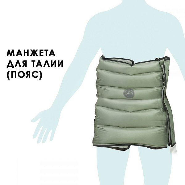 Манжета-пояс для талии Seven Liner Zam WBA-900: 6 камер, до 130 см обхват