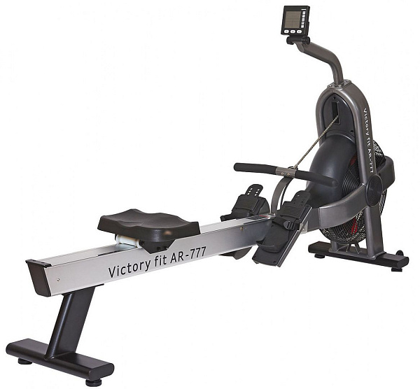 Аэродинамический гребной тренажер VictoryFit VF-AR777 для фитнес залов, до 160 кг