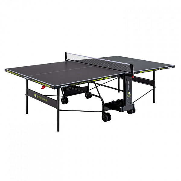 Теннисный стол DONIC Style 800 Outdoor для улицы, меламин 5 мм, складной, Германия