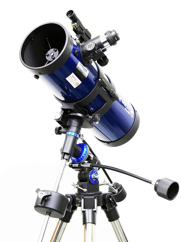 Телескоп Meade Polaris 114 мм рефлектор Ньютона: 114/1000 мм, экваториальная монтировка, 3 окуляра, искатель