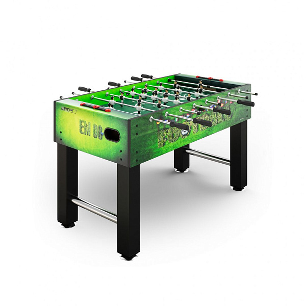 Игровой стол UNIX Line Футбол - Кикер 140х74 см Green: настольный футбол для дома и семьи
