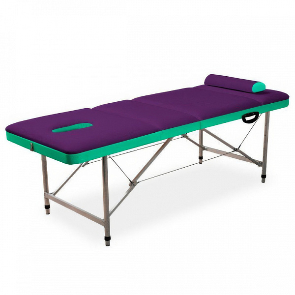 Складной массажный стол TEAL Expert 25 70х190х75см: 3 секции, алюминиевые ножки, до 200 кг
