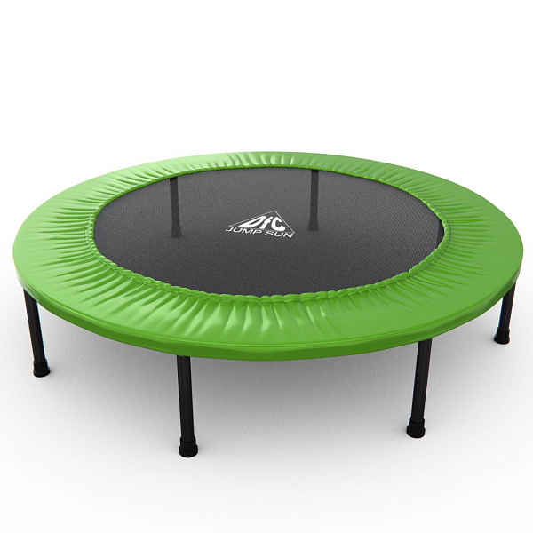Батут DFC JUMP SUN 48'' (122 см) без сетки, зеленый