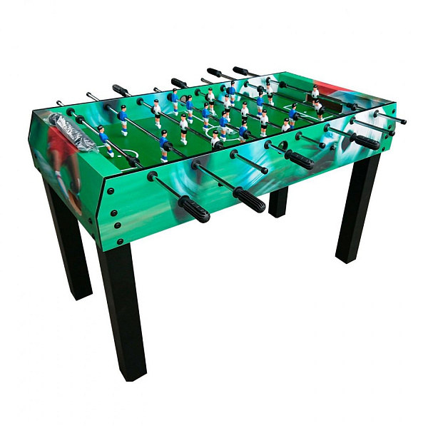 Игровой детский стол кикер DFC Sevilla new: настольный футбол для детей и взрослых, МДФ, 121х61х79 см