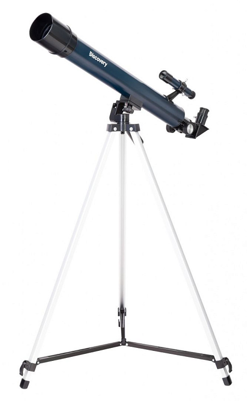 Телескоп Levenhuk Discovery Sky T50 с книгой – рефрактор для начинающих астрономов и детей