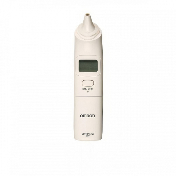 Термометр электронный медицинский OMRON Gentle Temp 520 ушной: мгновенное измерение, память 9, 21 колпачок