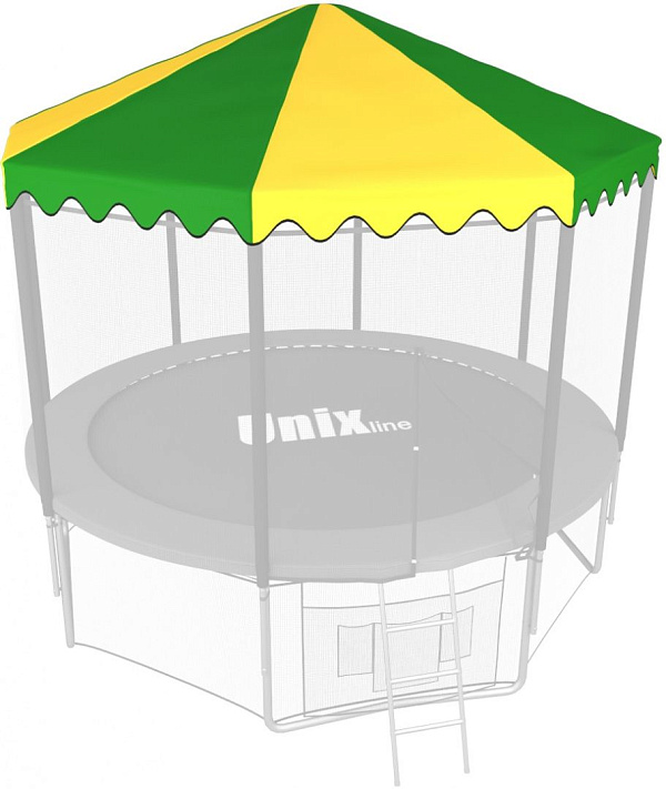 Крыша для батута UNIX line 8 ft Green