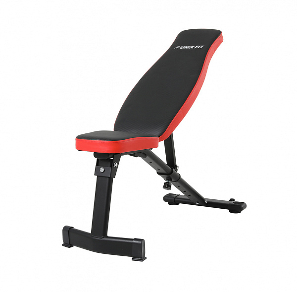 Скамья силовая универсальная UNIX Fit BENCH 130 складная с регулировкой спинки до 250 кг