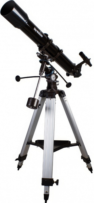 Телескоп Sky-Watcher BK 909EQ2 рефрактор ахромат 90 мм на экваториальной монтировке EQ2 для начинающих