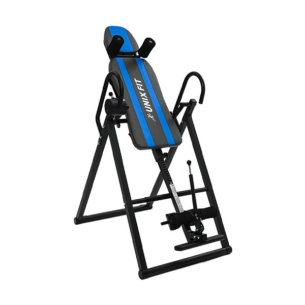 Инверсионный стол UNIXFIT IV-150S складной для дома, до 150 кг, 4 угла наклона
