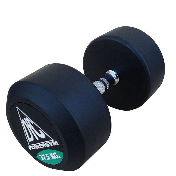 Гантели DFC POWERGYM 2 шт по 37.5 кг обрезиненные стальной гриф для силовых тренировок