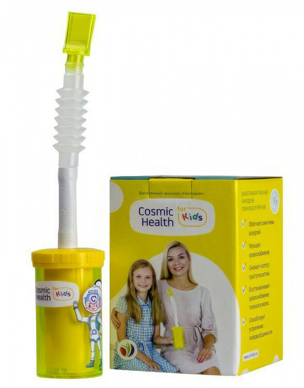 Дыхательный тренажер САМОЗДРАВ CosmicHealth for KIDS для детей: лечение и профилактика заболеваний