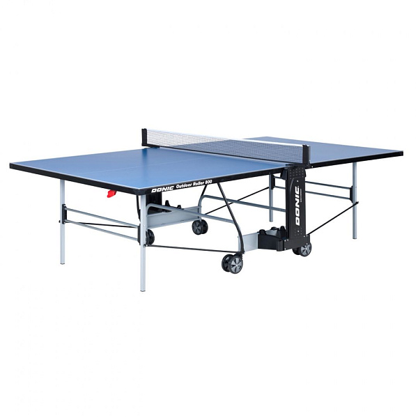 Теннисный стол Donic Outdoor Roller 800-5 blue всепогодный складной с сеткой