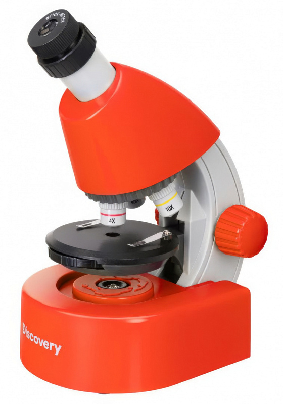 Микроскоп Levenhuk Discovery Micro Terra 40-640x с книгой и набором препаратов