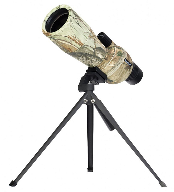 Зрительная труба Levenhuk Camo Moss 60 с увеличением 16-48x60, влагозащищенная, для охоты и спорта