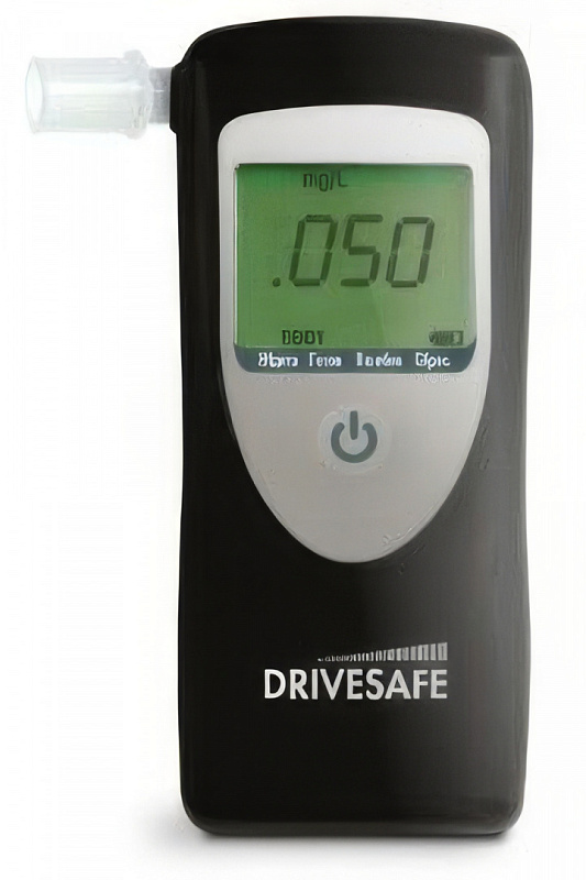 Алкотестер Drivesafe 2 с электрохимическим датчиком: точные измерения, 1000 тестов без подзарядки