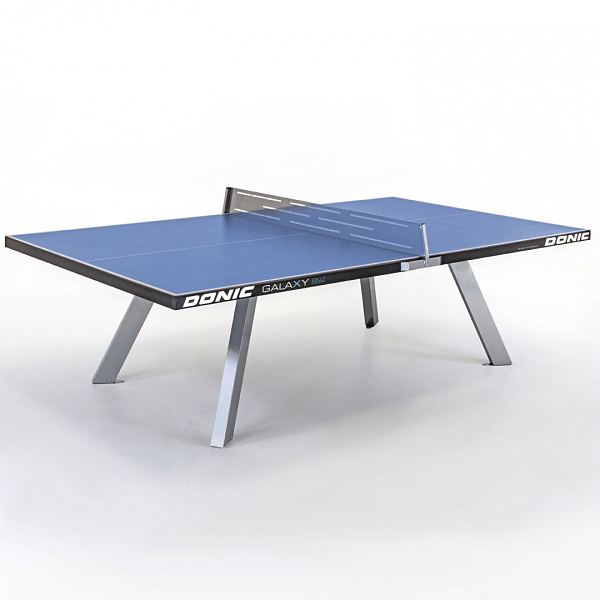 Теннисный стол Donic Outdoor Galaxy синий для улицы, антивандальный, 10 мм меламин
