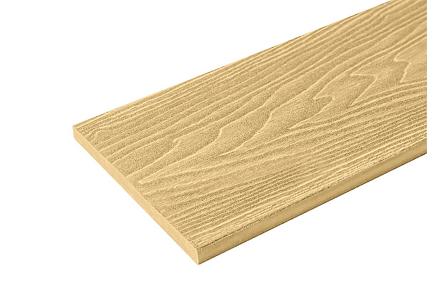 Подступенок для лестницы из ДПК NauticPrime Esthetic Wood 150х12х4000мм, цвет кедр