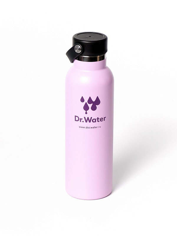 Бутылка-термос Runbott-Dr.Water 600 мл с керамическим покрытием из Испании: сохранение вкуса и температуры до 24 часов