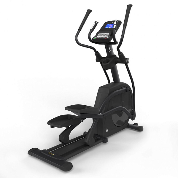 Эллиптический тренажер DFC E4400P Cardio для дома: электромагнитный, маховик 10 кг, шаг 50.8 см, до 130 кг