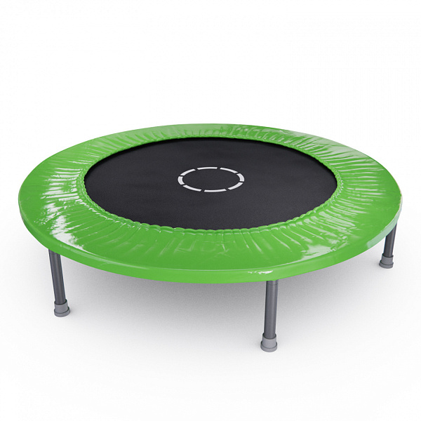 Фитнес-батут DFC TRU-JUMP 40'' (102 см) зелёный до 100 кг для дома и офиса