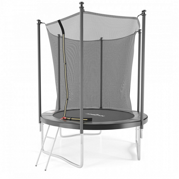 Батут DFC JUMP4FUN 6 ft (183 см) с внутренней защитной сеткой и лестницей, до 80 кг