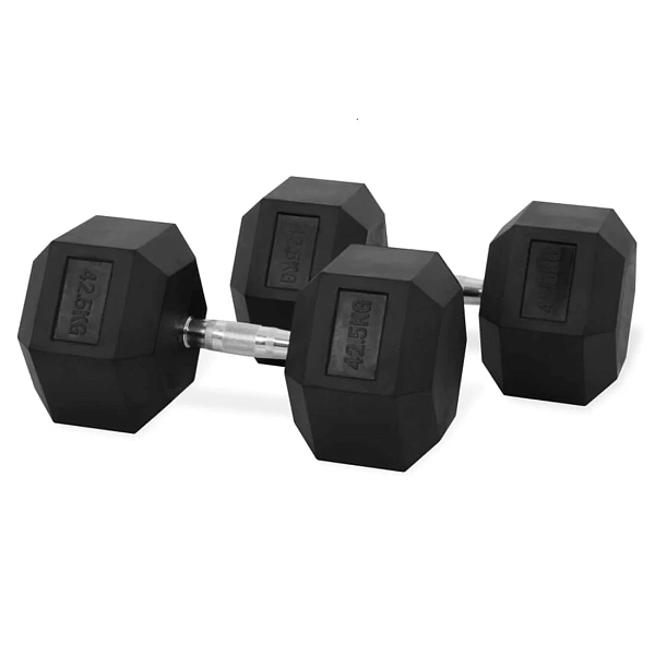 Гантель неразборная гексагональная VictoryFit VF-H425 42,5 кг обрезиненная сталь