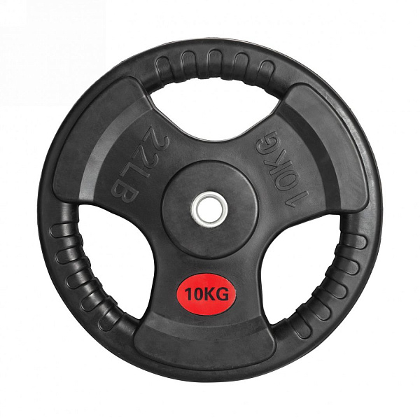 Диск 25 мм. обрезиненный 10 кг. VictoryFit VF-S251000