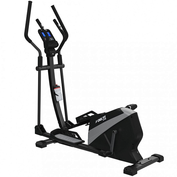 Электромагнитный эллиптический эргометр UNIXFIT SL-470E для дома, длина шага 47 см, маховик 26 кг, до 130 кг