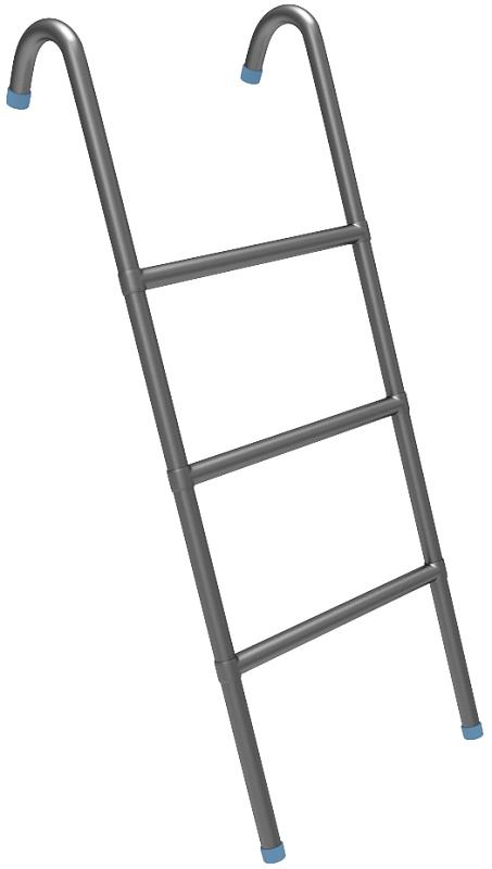 Лестница для батута UNIX line 10-16 ft: удобный доступ и безопасность